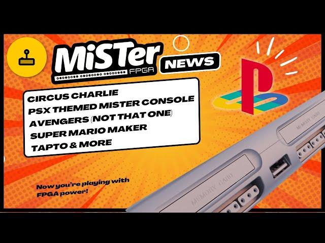 MiSTer FPGA News - SNES Update, New Arcade Cores, PSX Theme FPGA Console & More