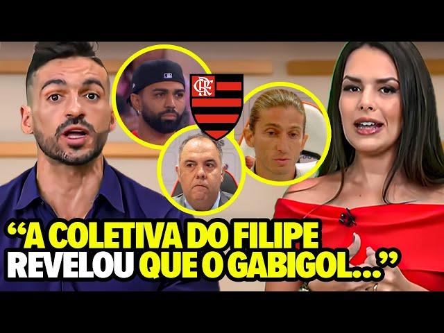 BOMBA! Vazou a VERDADE SOBRE COLETIVA de Filipe Luís e TRETA entre Gabigol e diretoria do Flamengo