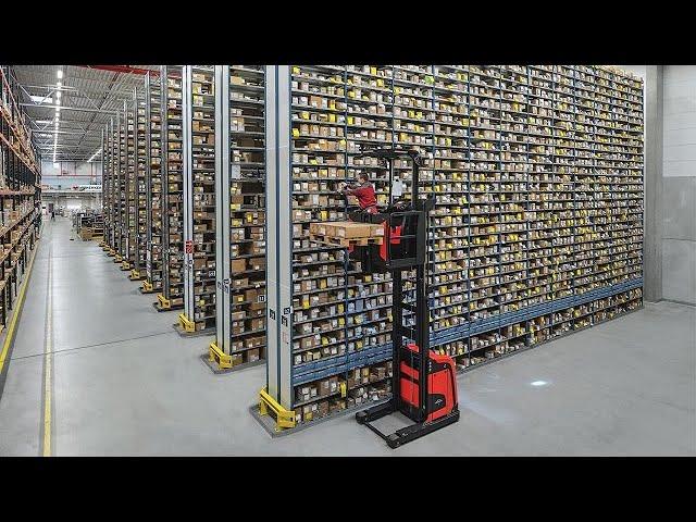 Very Narrow Aisle - Navigation [Customer Video] - Linde Material Handling