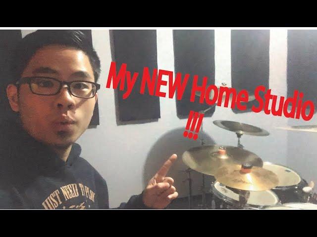 Andrew Lee Drumming - My NEW home studio!!! (Not a drum cover)