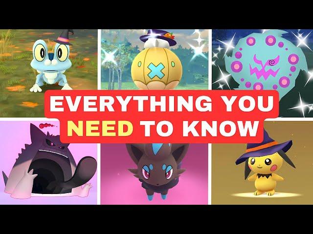 TIPS For HALLOWEEN PART 2 In Pokémon GO