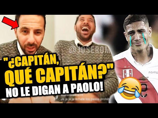 CLAUDIO PIZARRO SE BURL4 DE PAOLO GUERRERO DURANTE ENLACE Y ESO NO ES TODO