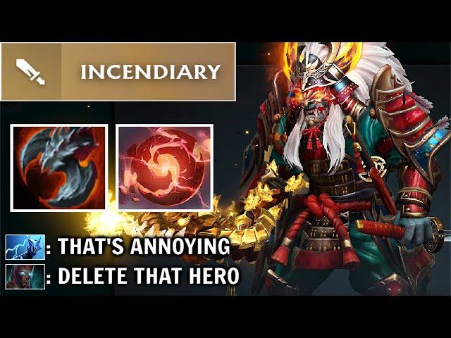 MOST ANNOYING MID Huskar Flame Samurai vs Razor Top MMR Game Insane Burn DMG Carry All Team Dota 2