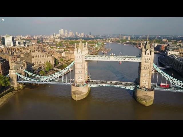 LONDON TRAVEL HUB  4K UHD   Relaxing Music Along With Beautiful LONDON Nature VIEWS