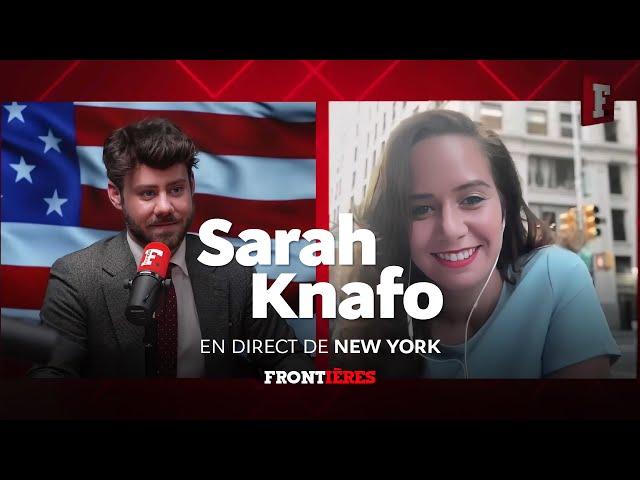 Sarah Knafo en direct de New York : La France d’abord !