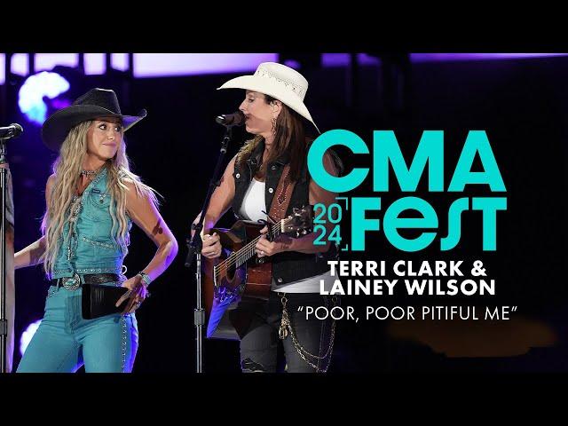 Terri Clark and Lainey Wilson – “Poor, Poor Pitiful Me” | CMA Fest 2024