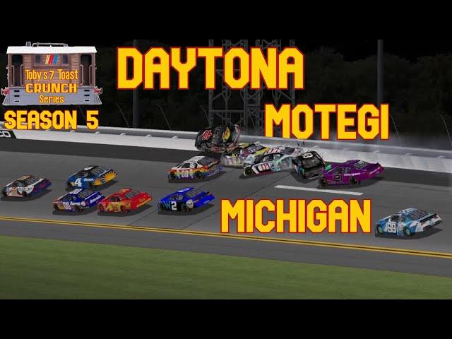 Daytona (night) - Motegi - Michigan | HIGHLIGHTS | Toby's Toast Crunch Season 5