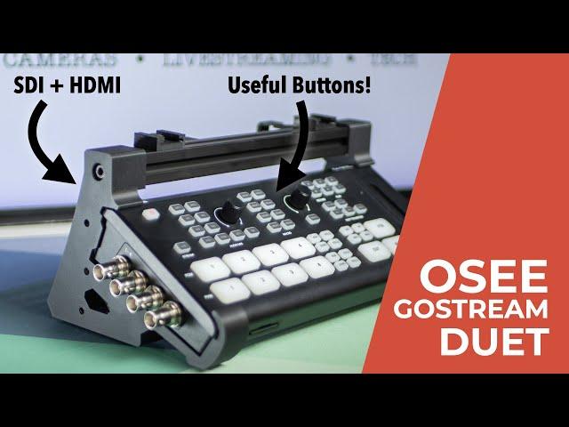 This switcher has it all! COMPLETE Overview of the OSEE GoStream Duet