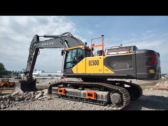 Testing Out The New Series Volvo Excavators