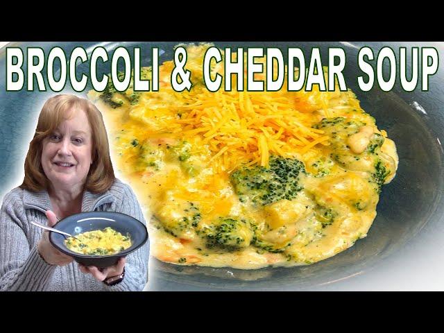 EASY BROCCOLI & CHEDDAR SOUP RECIPE | CATHERINE'S PLATES VOLUME 1 COOKBOOK | COOK WITH ME