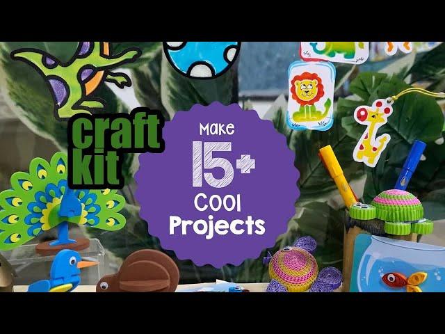 Review Imagimake 5 in 1 Awesome Craft Kit