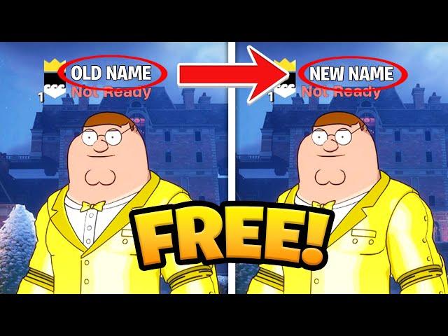 How to CHANGE YOUR FORTNITE NAME! (Chapter 5)