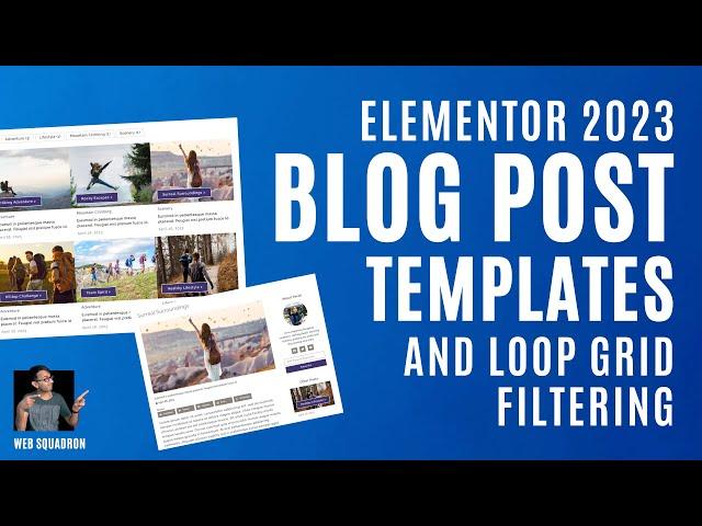 How to Build Wordpress Posts, Blog Templates and Post Templates - Elementor Wordpress Tutorial 2023