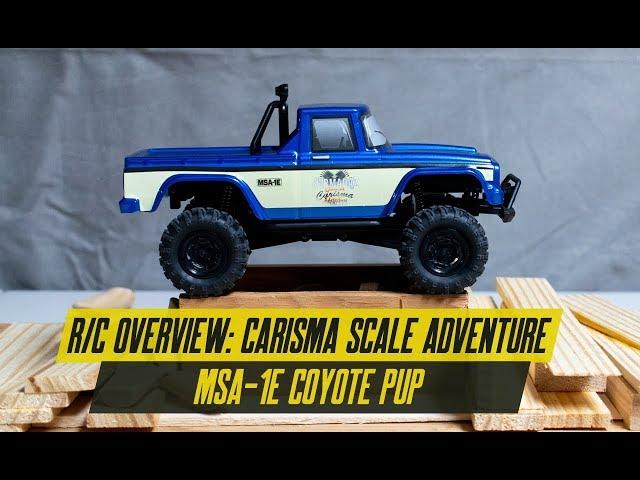 Carisma Scale Adventure MSA-1E Overview