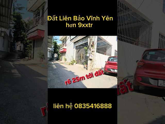 Bán Đất Liên Bảo Vĩnh Yên Vĩnh Phúc #batdongsanvinhphuc #bandatbinhyen
