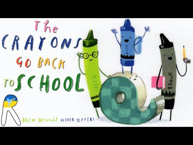 ️The Crayons Go Back to School - Animated Read Aloud Book (with Messy Craft at the End )