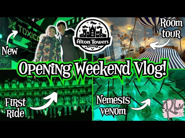  Is The NEW Toxicator Ride Good? Staying in the Big Pyjama Room at Alton Towers Autism Family Vlog