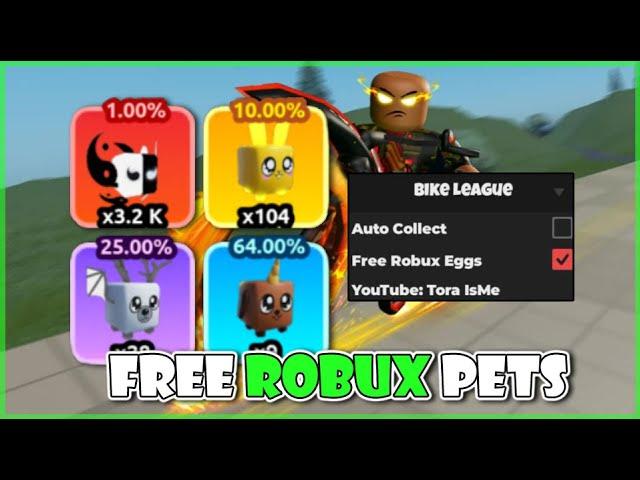 Bike League Script Hack • Get Free Robux Pets [Roblox]