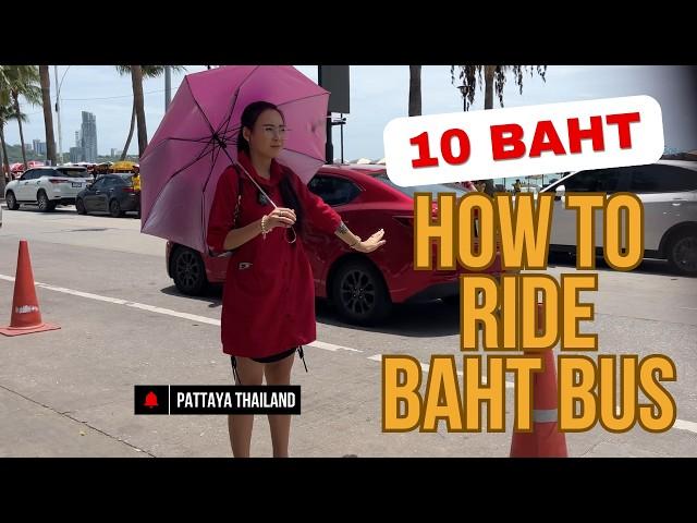 Exploring Pattaya on a Budget: How to Ride the Baht Bus (Songthaew) Like a Local!