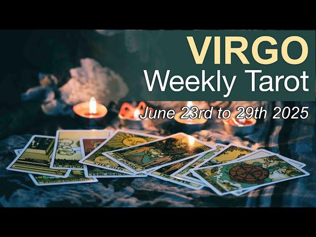 VIRGO "A HEART-FELT REQUEST: SETTING CLEAR CONDITIONS" Weekly Tarot Reading June 23rd to 29th 2025