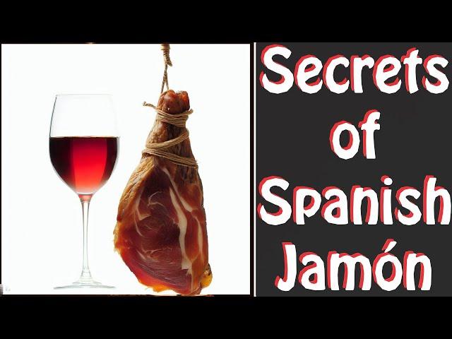 The secrets of Spanish JAMON:  Tasting ham in TREVÉLEZ