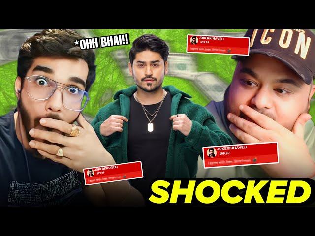 Joker Shocked Snax & Goldy Bhai On Live!!