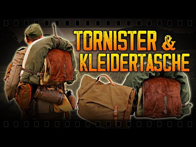 Der Tornister der Wehrmacht + Die Kleidertasche - Inhalt I Uniform I Ausrüstung