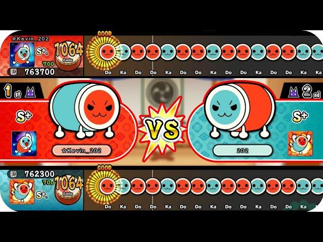 (S+) Online Ranked Gameplay【Taiko no Tatsujin Switch Ver.】