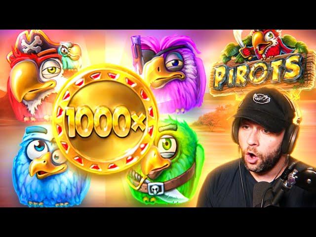 This NEW PIROTS slot from ELK has a 1000x COIN! - I LOVE THE SUPER BONUS!! (Bonus Buys)