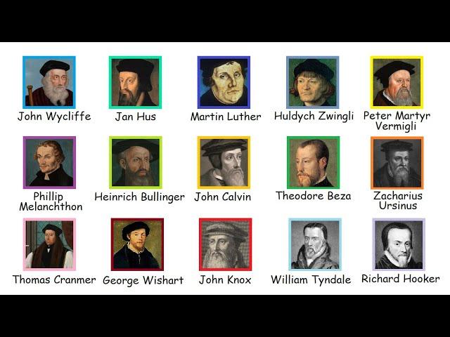 Every Protestant Reformer explained in 10 minutes