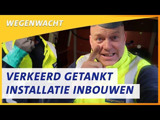 Robert installeert een verkeerd getankt installatie | Wegenwacht vlog #119