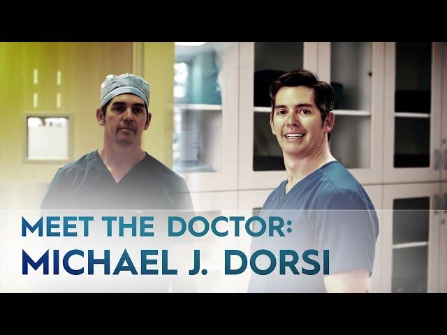 Meet Dr. Michael Dorsi | Neurological Spine Surgeon