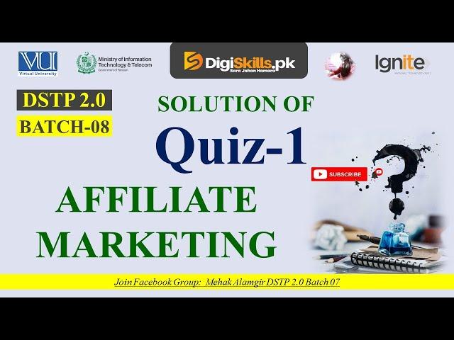 affiliate marketing quiz 1 batch 8 | dstp 2.0 batch 08 affiliate marketing quiz 1