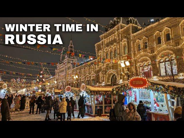 Moscow Christmas Markets Walking Tour