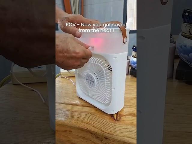Mini Air Cooler Fan|Portable Air Conditioner|Mini Fan |mini cooler fan |#miniaircooler  #cooler