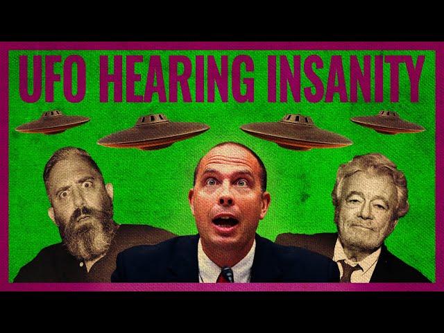 UFO Hearing Insanity - Jeremy Corbell & George Knapp Influencing Congress on UFOs