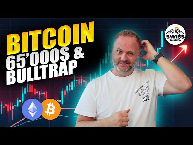 Bitcoin Hype oder Bulltrap? 65'000$ grosser Widerstand!