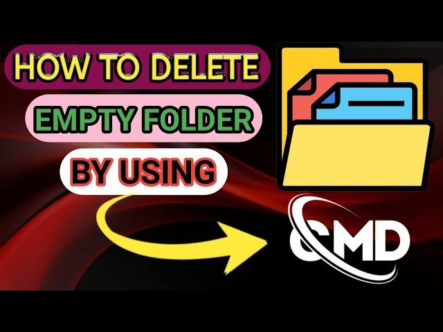 How To Delete Empty Folder in Windows 10 Using (CMD)!