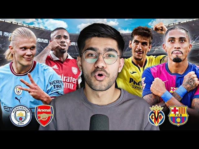 Mancity vs Arsenal | Villarreal vs Barcelona LIVE MATCH WATCHALONG