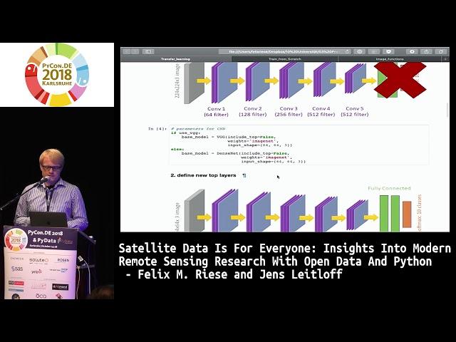 PyCon.DE 2018: Insights Into Modern Remote Sensing Research - Felix M. Riese and Jens Leitloff