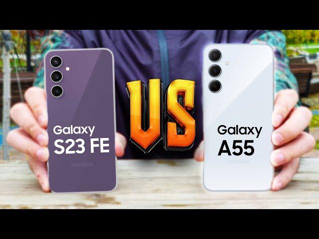 Samsung Galaxy A55 vs. Samsung Galaxy S23 FE | Что выбрать?