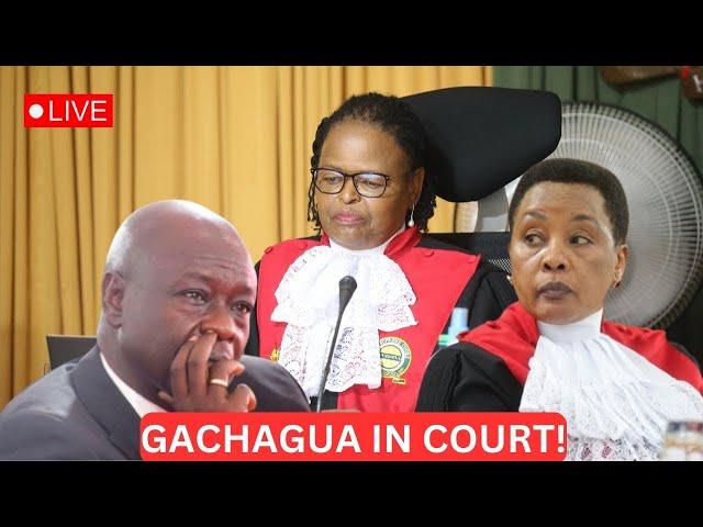 LIVE; SHOWDOWN AS 3 JUDGES DECIDE ON DP GACHAGUA'S IMPEACHMENT CASE!