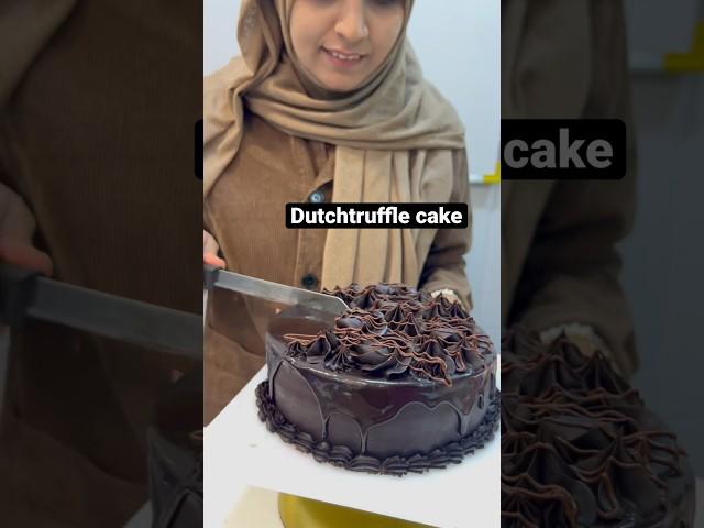 Dutchtruffle cake | chocolate cake | ganache Cake | cake cutting | creamycreationbyhkr