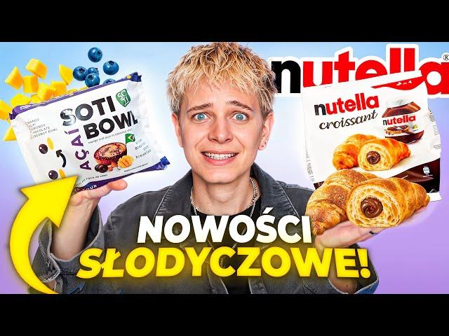 CROISSANTY OD NUTELLI?  TESTUJĘ NOWOŚCI SŁODYCZOWE Z PAŹDZIERNIKA | Dominik Rupiński