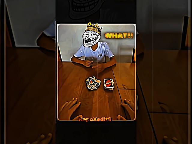 「UNO: Moment Before Regret | Ultimate Revenge Combo🃏!!」