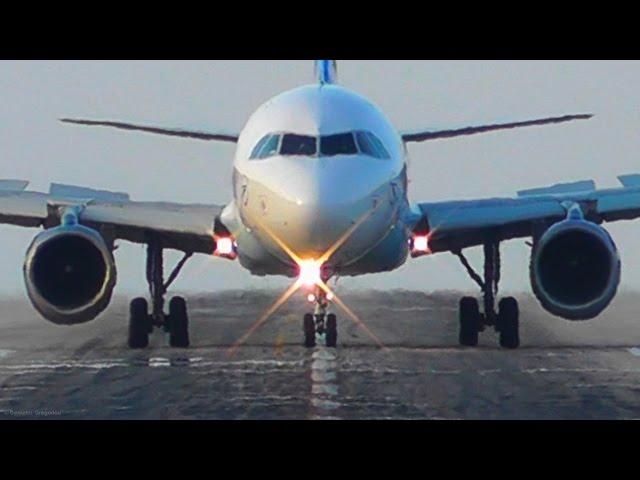 Condor A320 Evening Landing & NIGHT JETBLAST! Skiathos, the Second St Maarten Plane Spotting