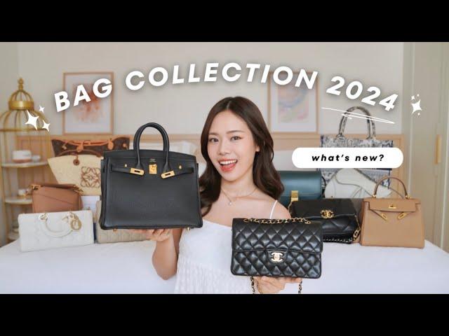 LUXURY BAG COLLECTION & REVIEW 2024 | a lot of new purchases 