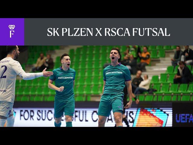 HIGHLIGHTS Futsal Champions League: SK Plzeň - RSCA Futsal | 2023-2024