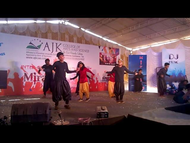 College dance in Ajk college of Art's and science.