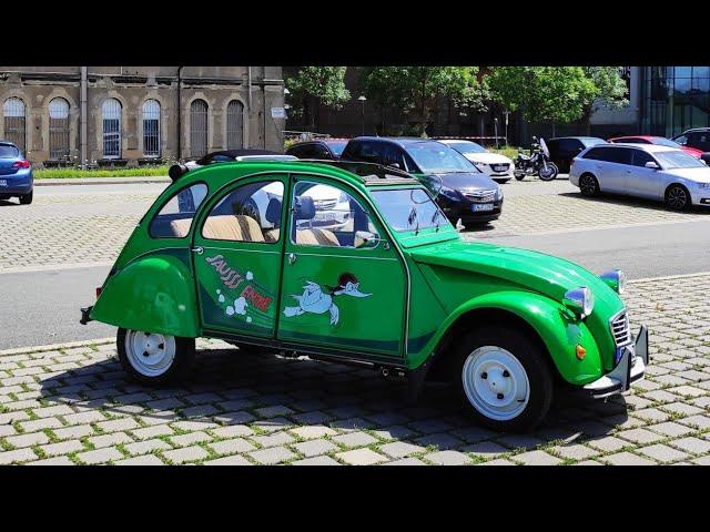 CITROEN 2CV ENTE Ententreffen in Essen (kurze Ansage)